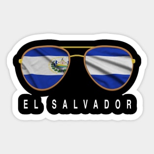 El Salvador  Sunglasses Sticker